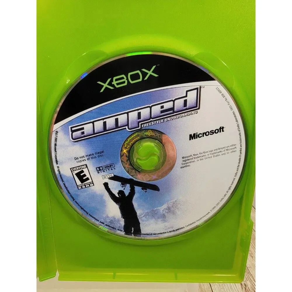 Amped: Freestyle Snowboarding (XBOX) Complete CIB